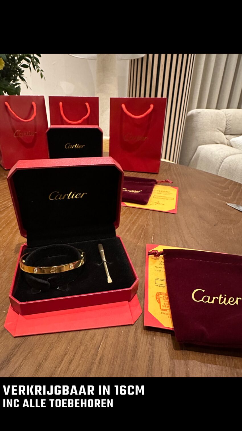 CARTIER Bracelet Gold - Afbeelding 2