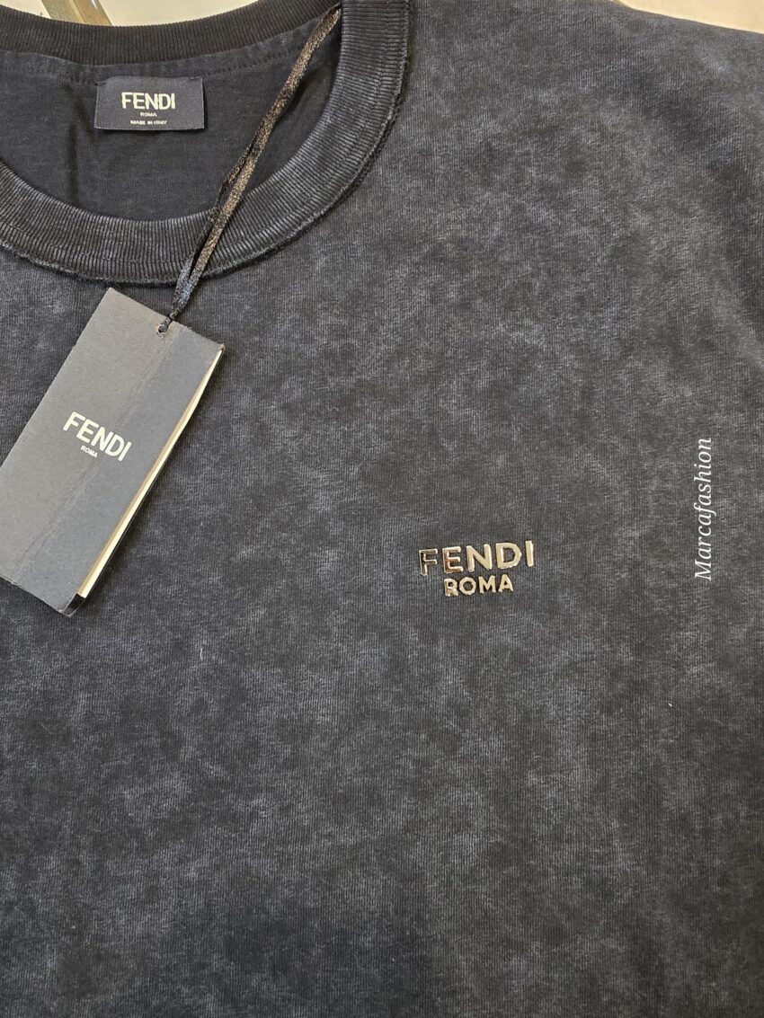 Fendi T-SHIRT BLACK - Afbeelding 2
