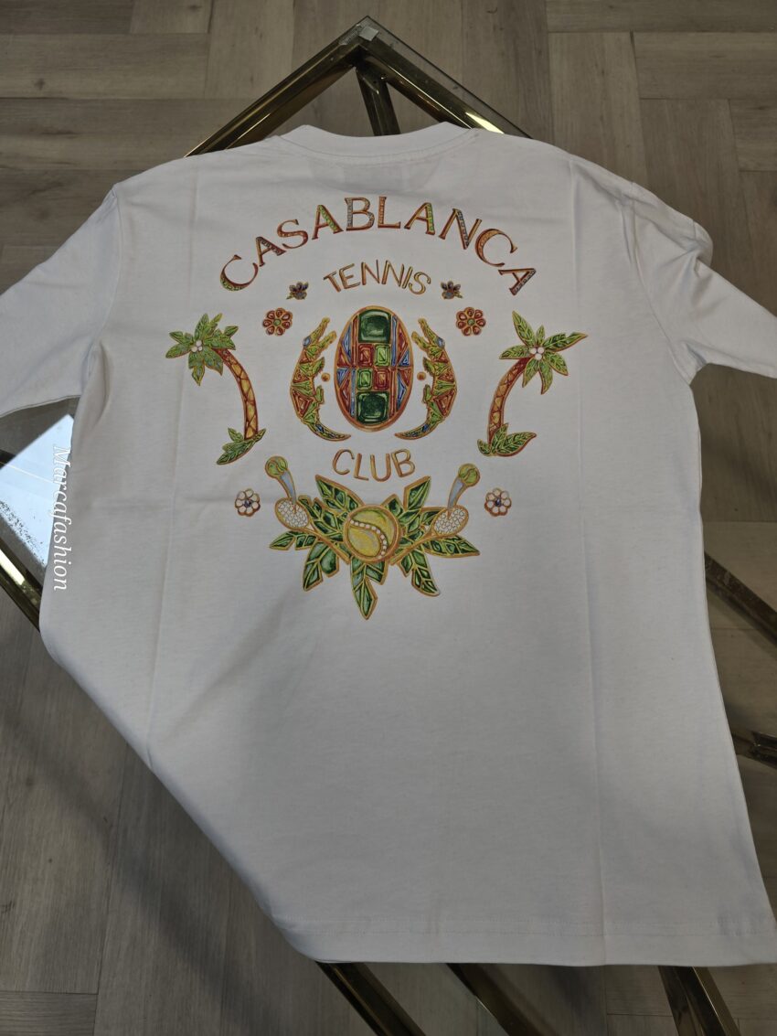 Casablanca T-shirt white - Afbeelding 2