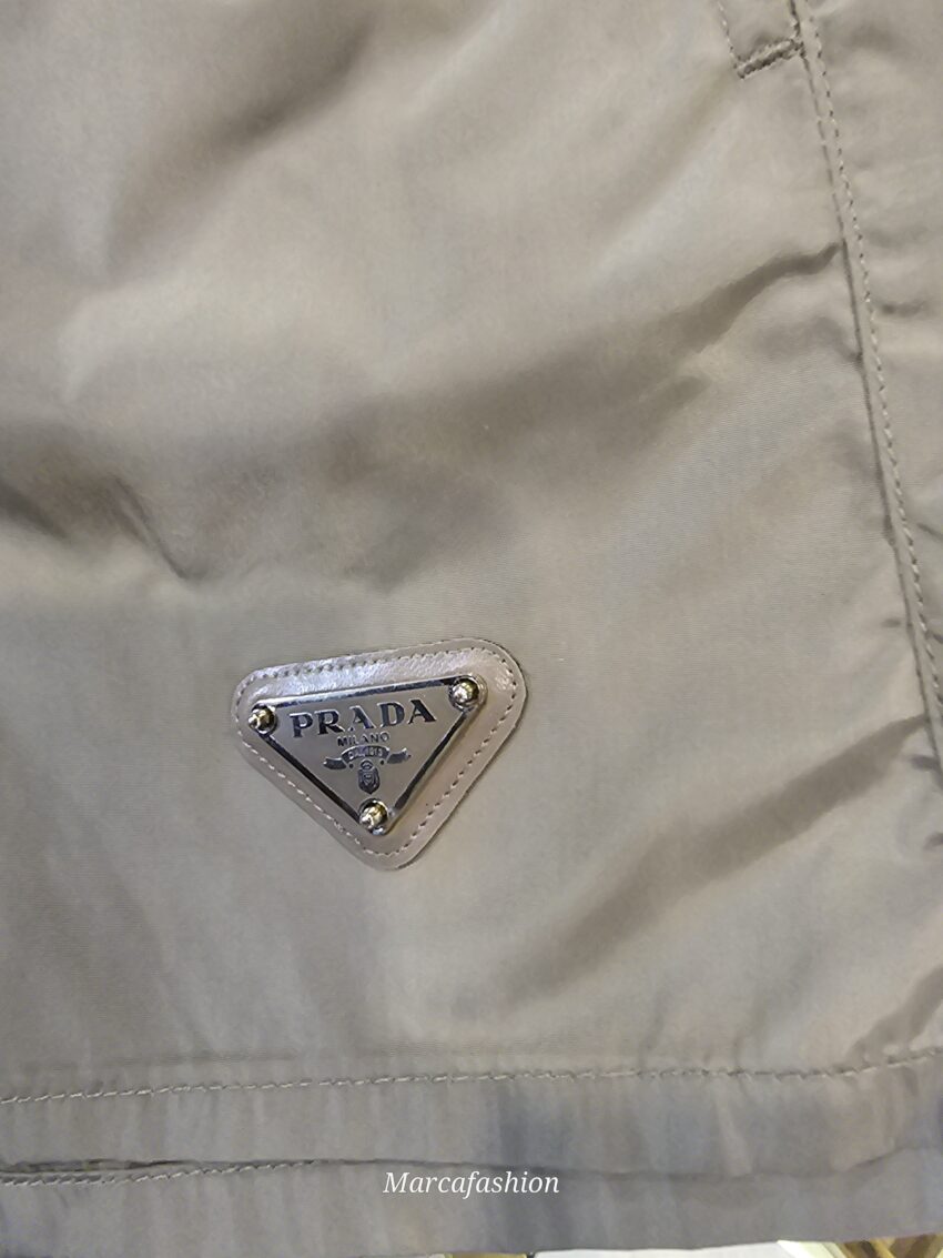 PRADA SHORT BROWN/GOLD - Afbeelding 2