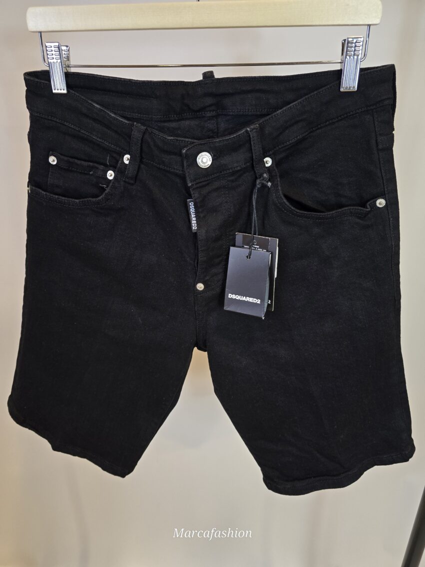 dsquared korte broek balck