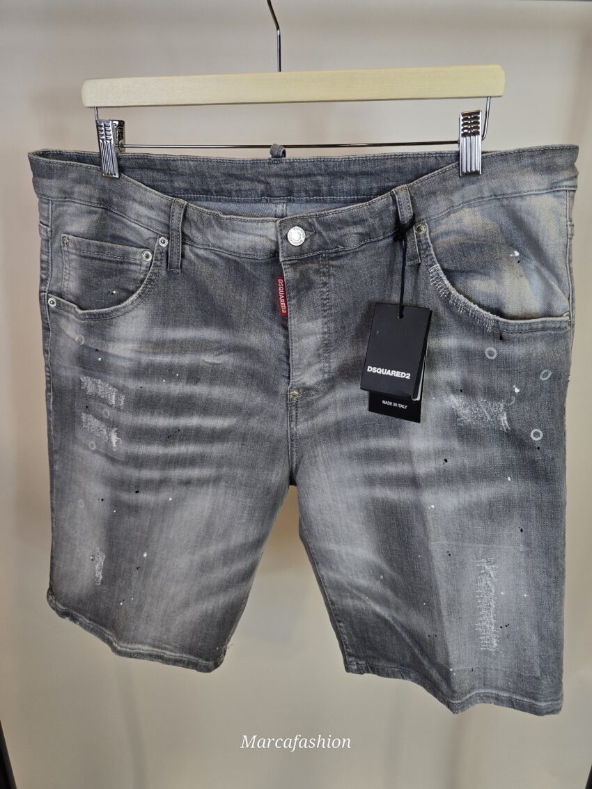 Dsquared jeans kort grijs