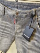 Dsquared jeans kort grijs