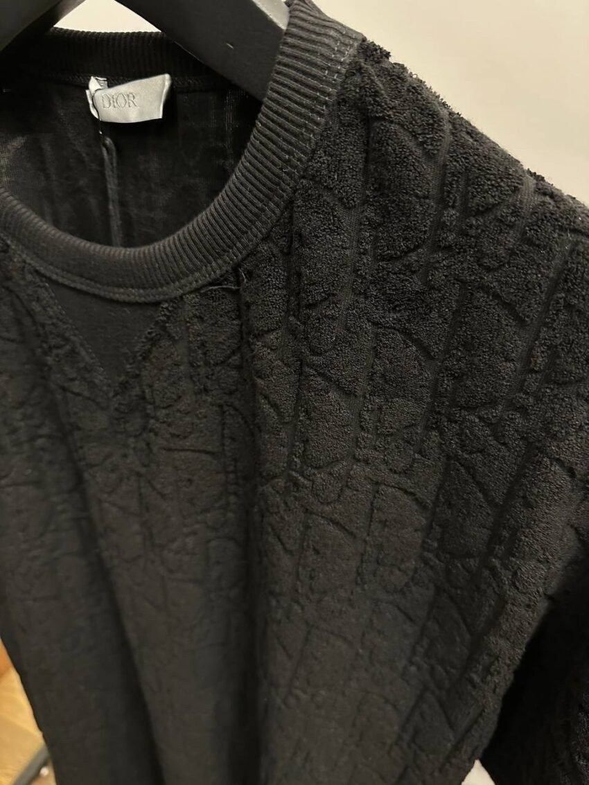 Dior badstof zwart - Afbeelding 3