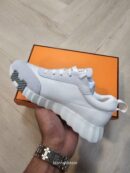 Hermès bounce sneakers - grey white