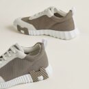 Hermès bounce sneakers - brown white
