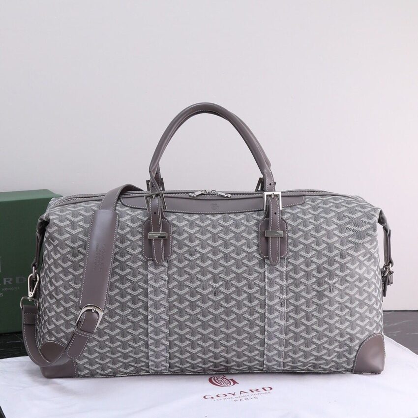Goyard travelbag grey - Afbeelding 3
