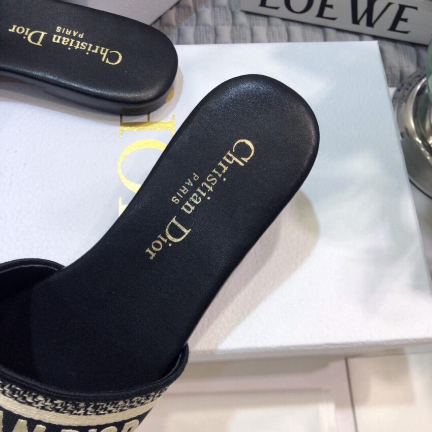 Dior Dway slippers black - Afbeelding 3