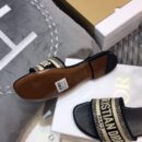 Dior Dway slippers black