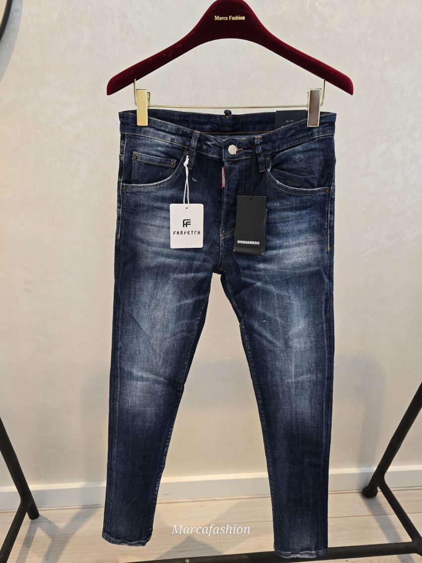 dsquared jeans bleu