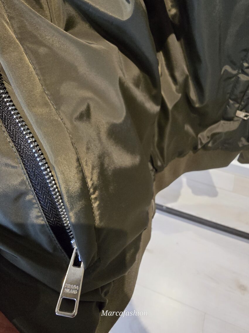 Prada jacket ArmyGreen - Afbeelding 4