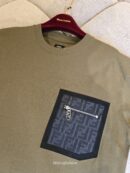 Fendi T-SHIRT Army green