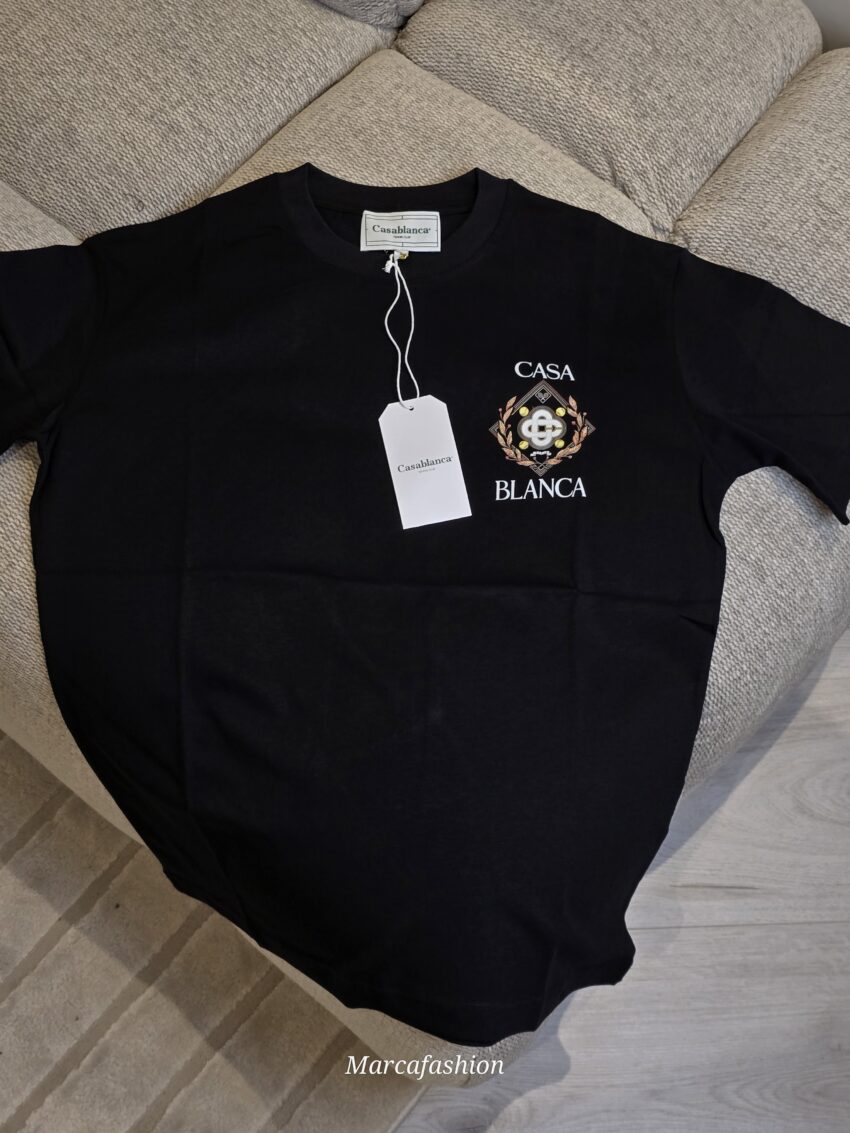 casablanca t-shirt black