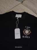 casablanca t-shirt black