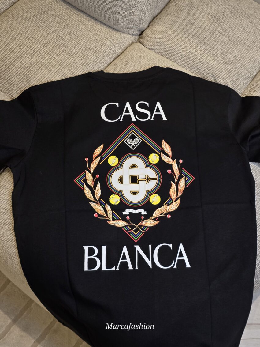 casablanca t-shirt black - Afbeelding 2