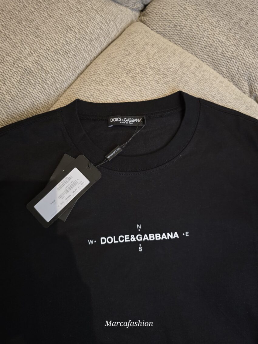 D&G T-shirt Black - Afbeelding 2