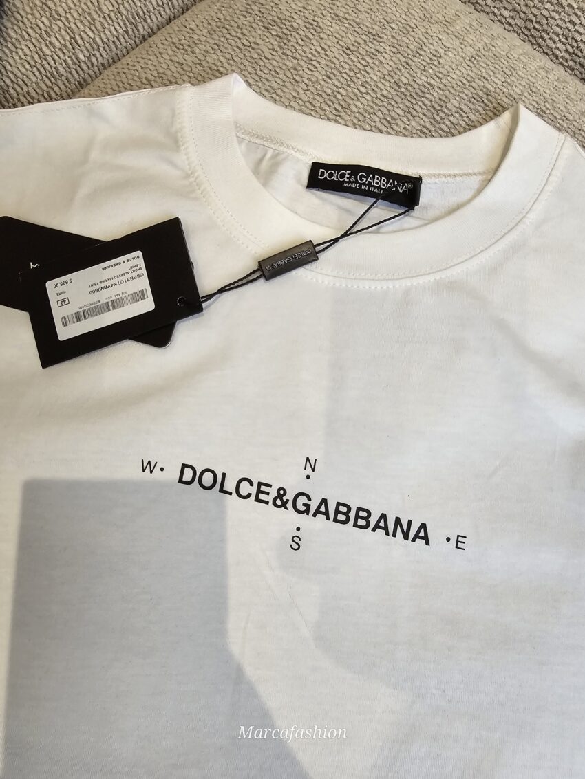 D&G T-shirt white - Afbeelding 2