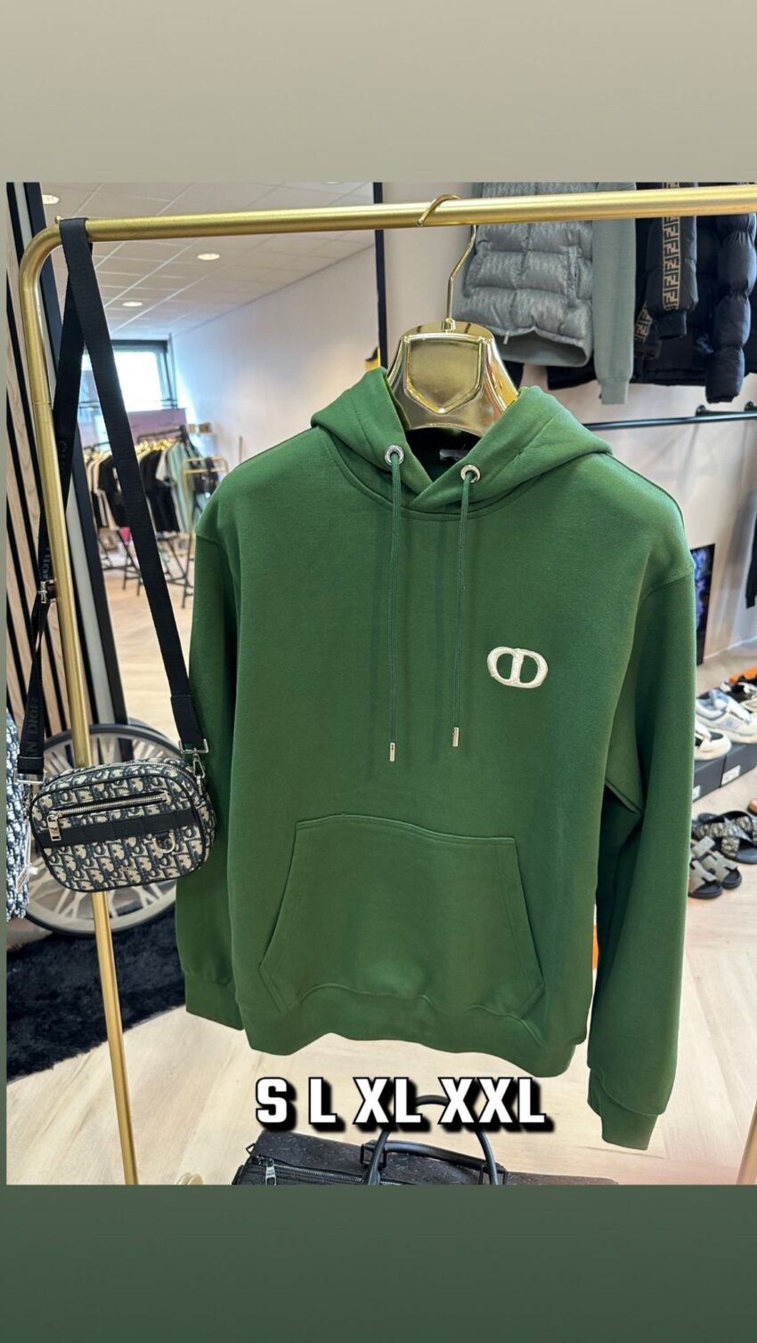 CD Hoodie Green