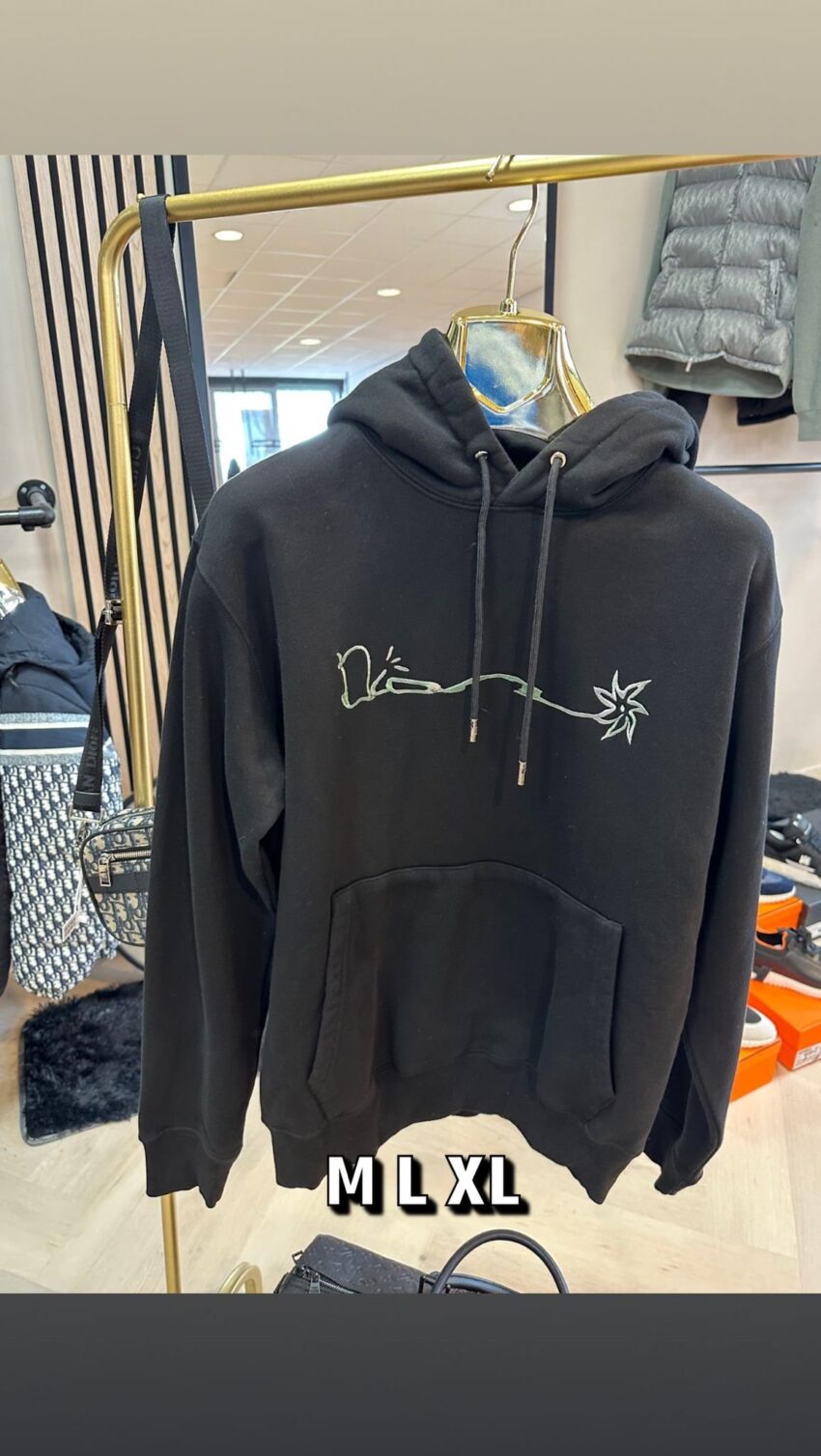 Dior Hoodie black