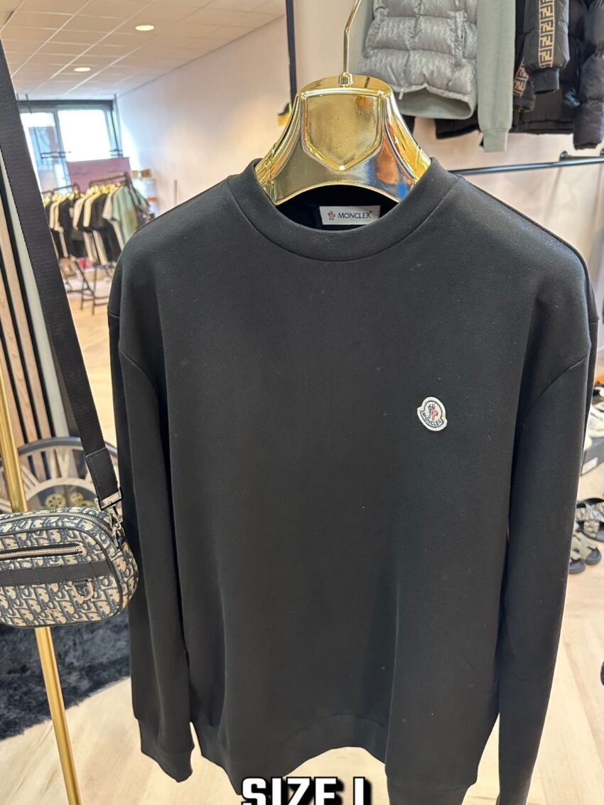 Moncler Sweater Navy Bleu