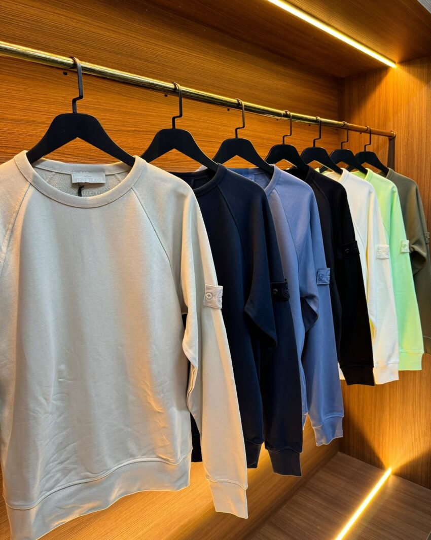 Stone island Sweater ghost logo - Afbeelding 2