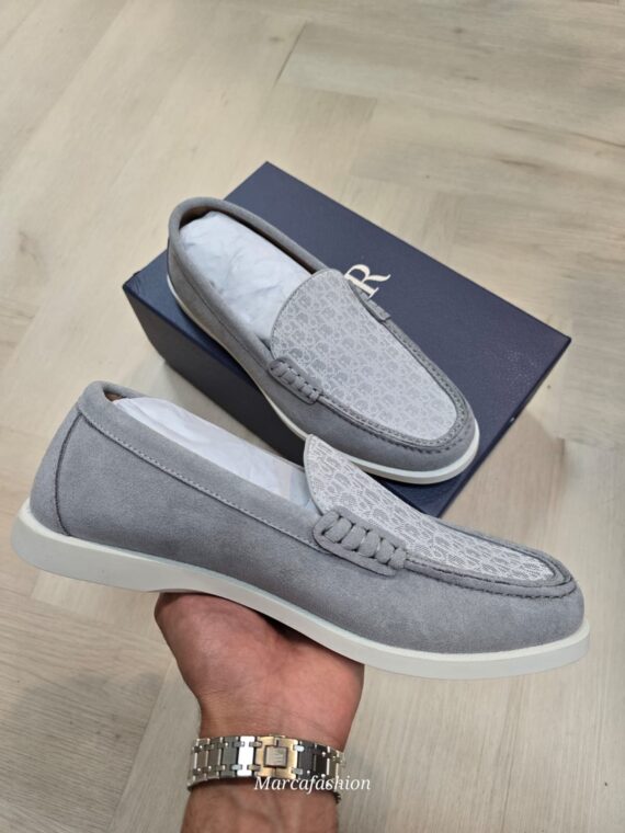 Dior loafers grey