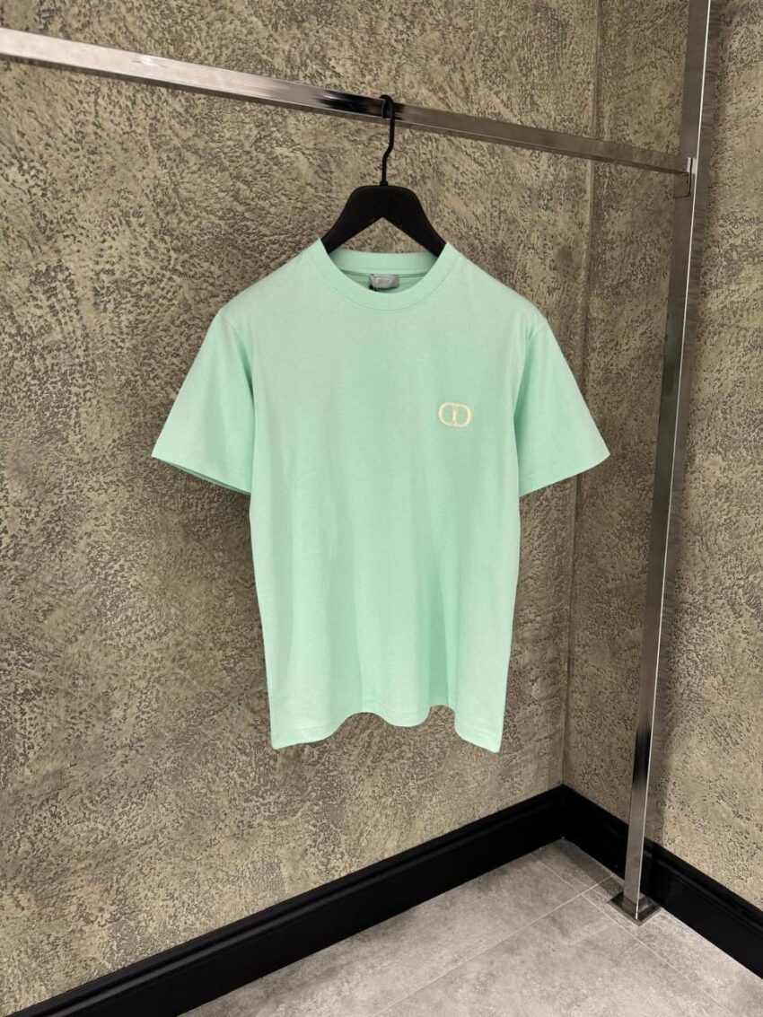 Dior CD t-shirt mintgreen - Afbeelding 3