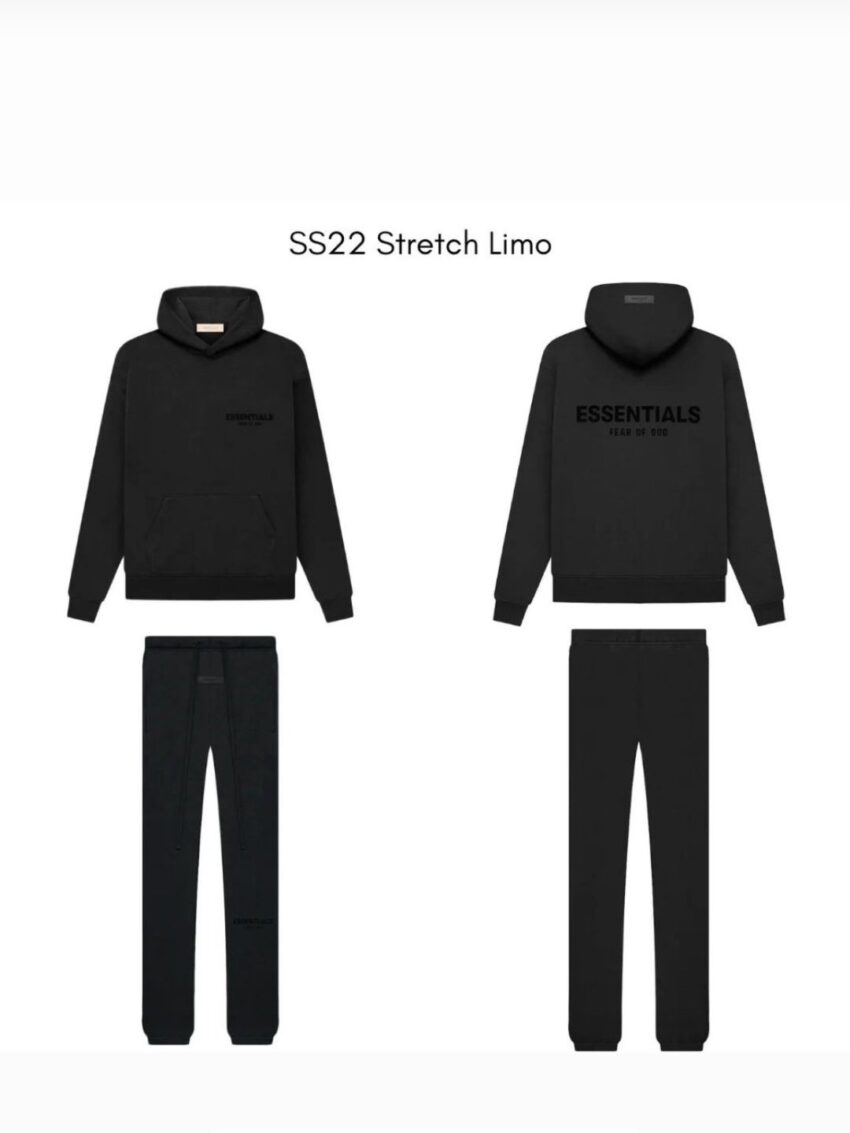 Essentials Tracksuit black