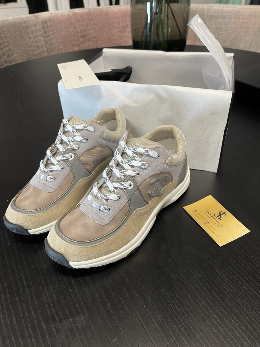 Chanel sneakers crème - Afbeelding 3