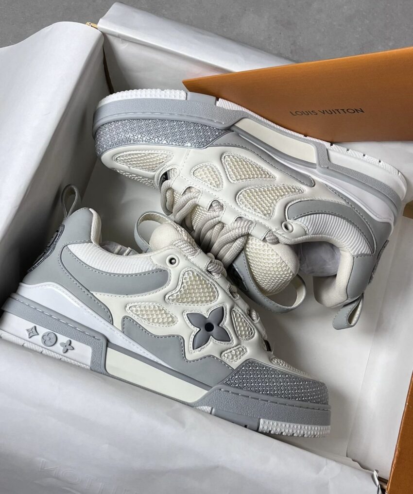 Louis Vuitton skate trainer grey
