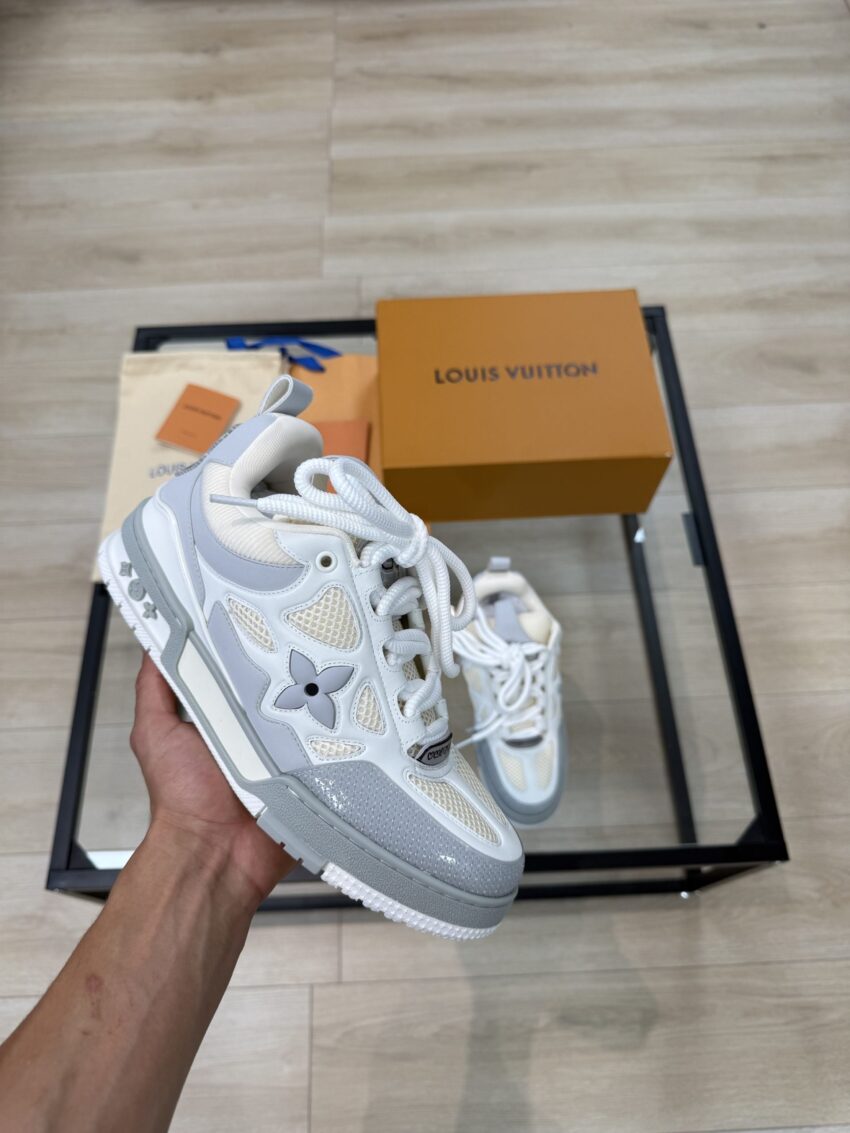 Louis Vuitton skate trainer grey