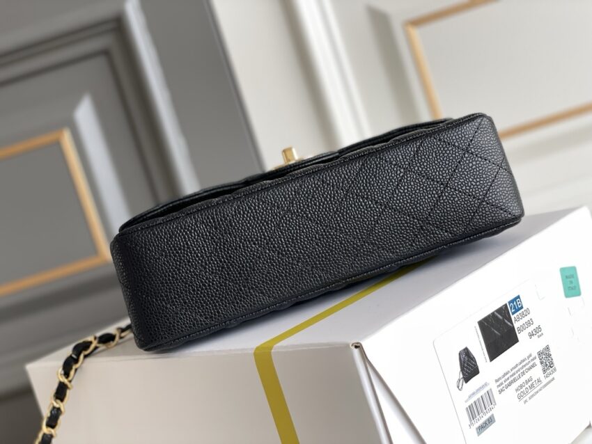Chanel Jumbo Classic Double Flap | Black caviar - Afbeelding 4