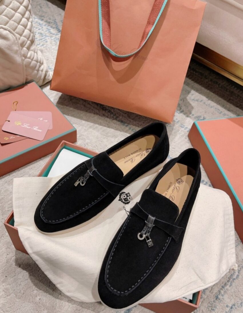 Loro Piana summer walk Black - Afbeelding 4