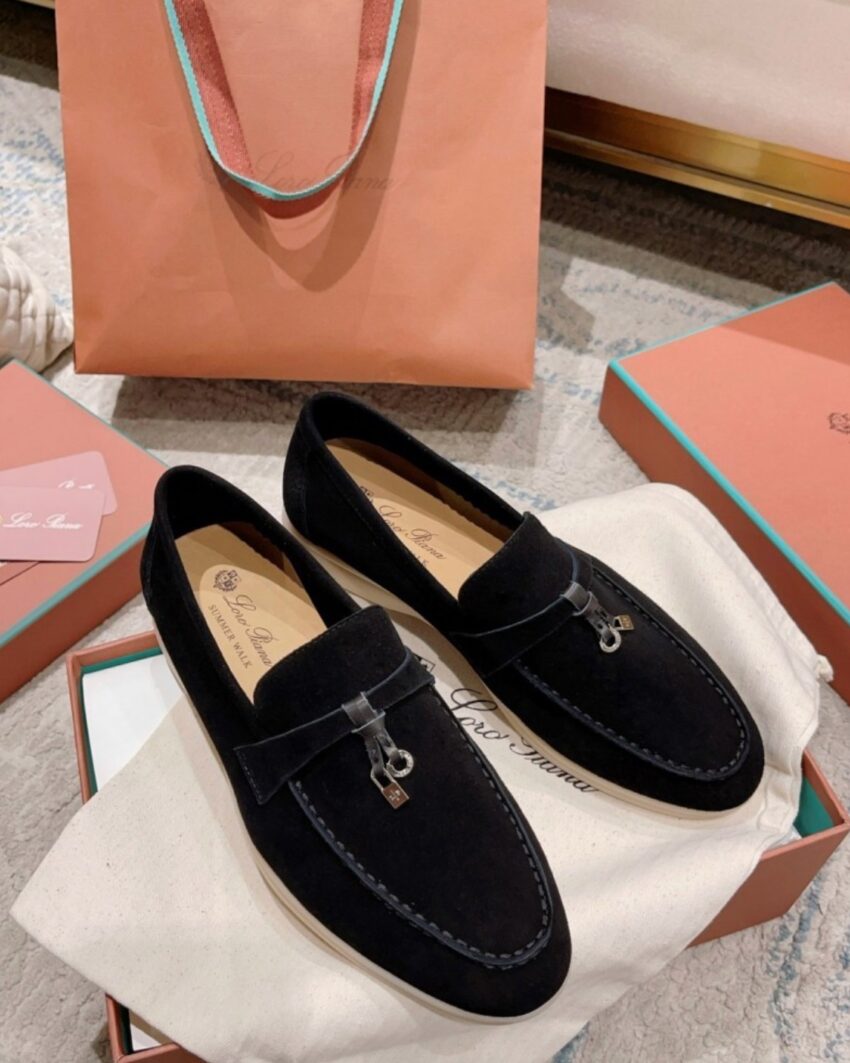 Loro Piana summer walk Black