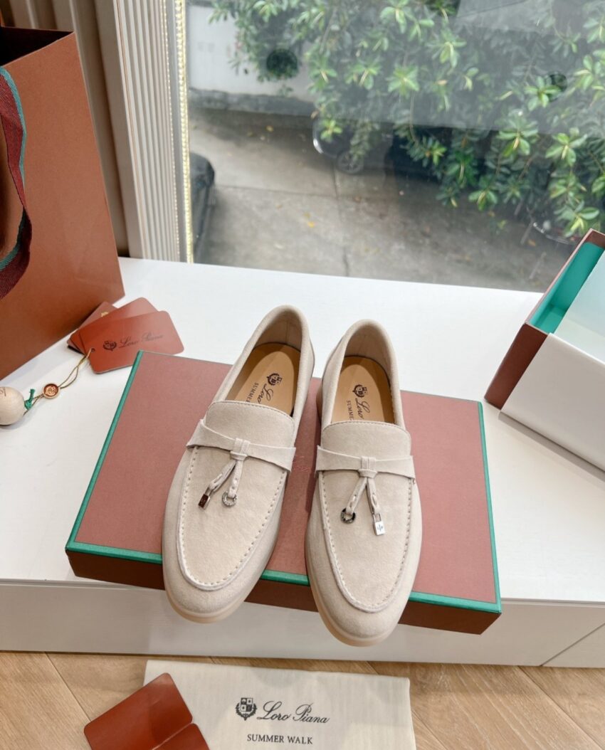 Loro Piana summer walk crème - Afbeelding 2