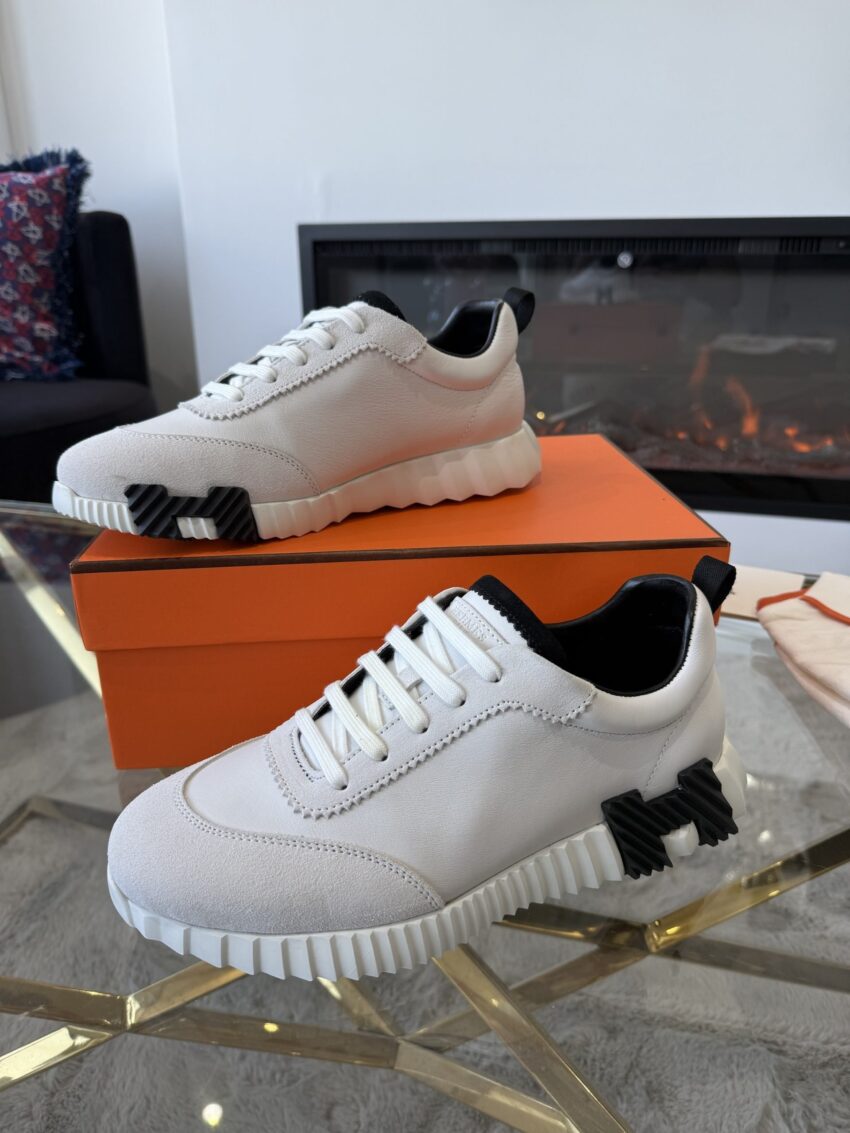 Hermes bouncing sneakers white - Afbeelding 2