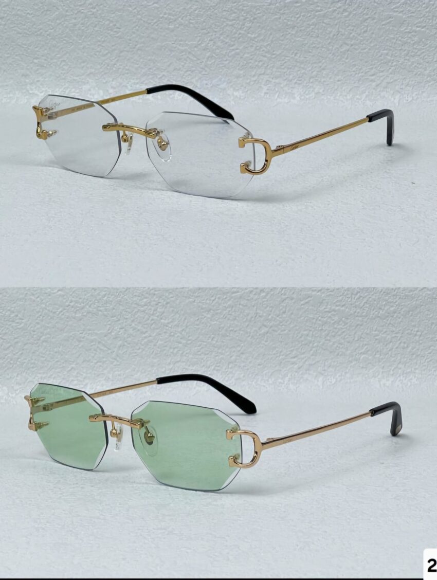 Cartier zonnebril goud CT001