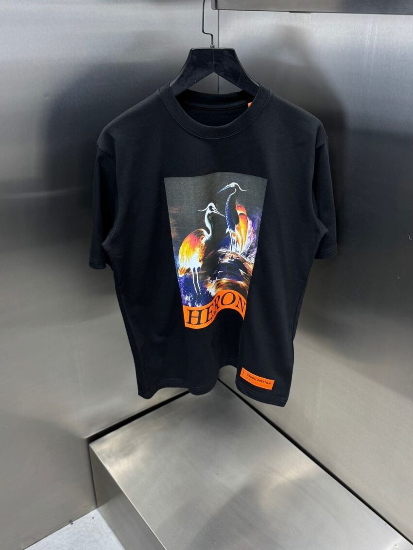 Heron Preston Tshirt Black