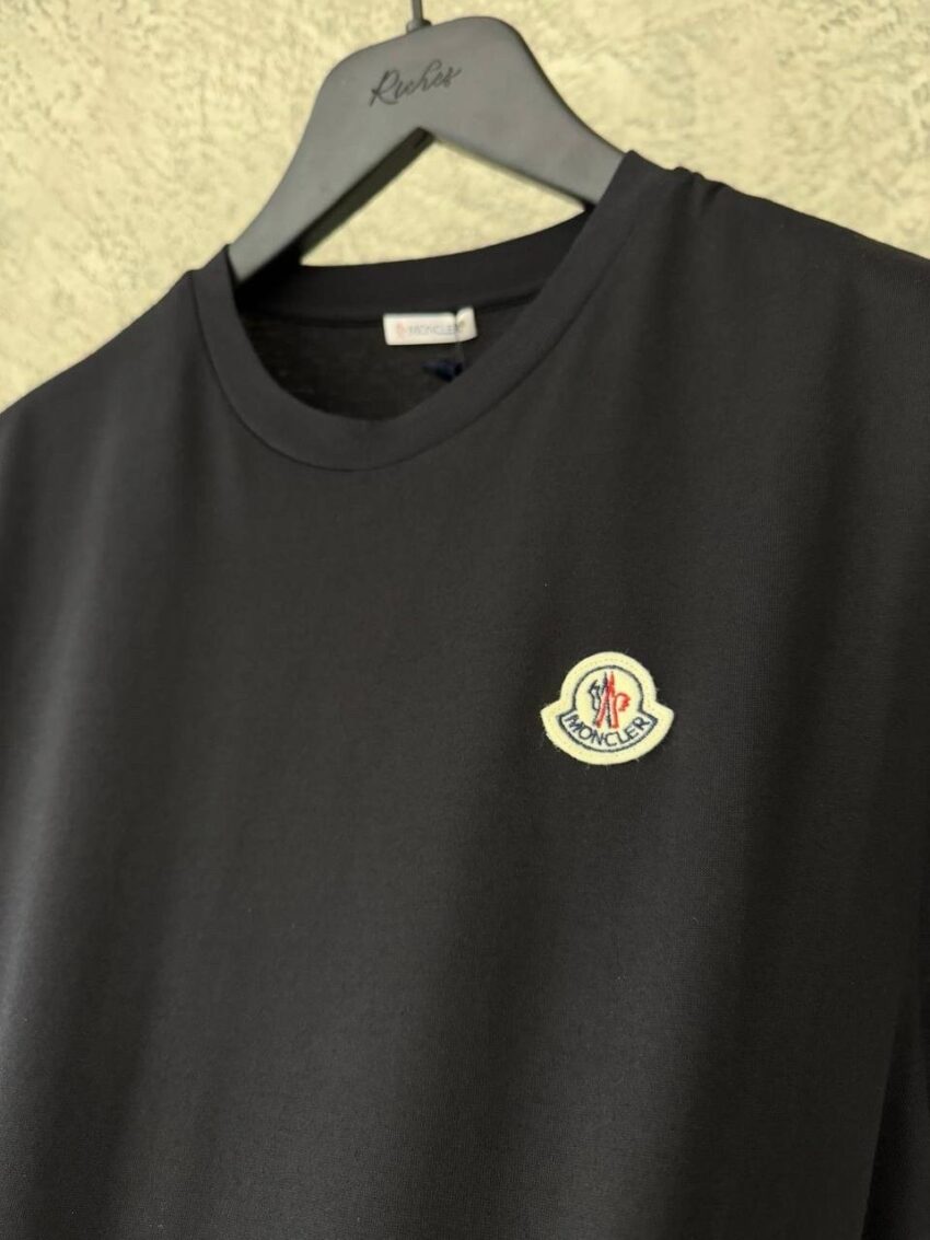 Moncler T-shirt Black classic - Afbeelding 2