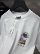 Casablanca T-shirt Bleu