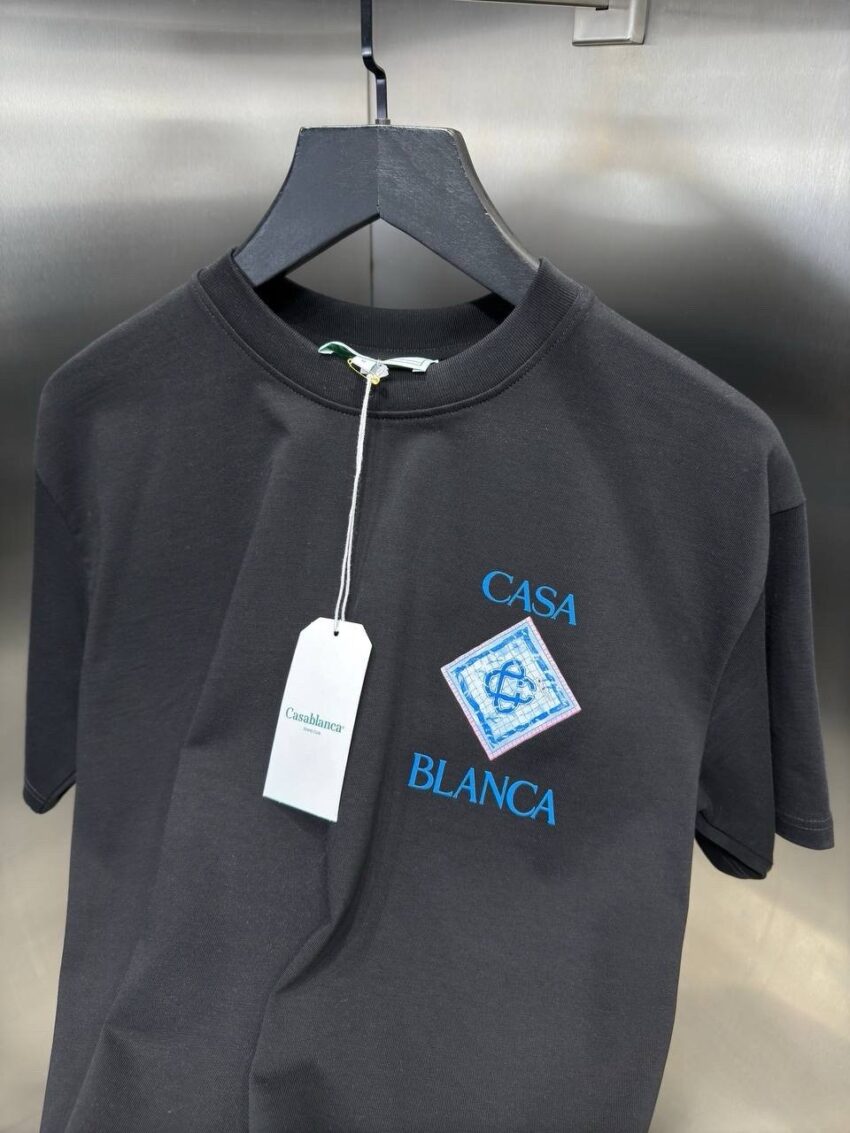 Casablanca T-shirt Black Diamond - Afbeelding 2