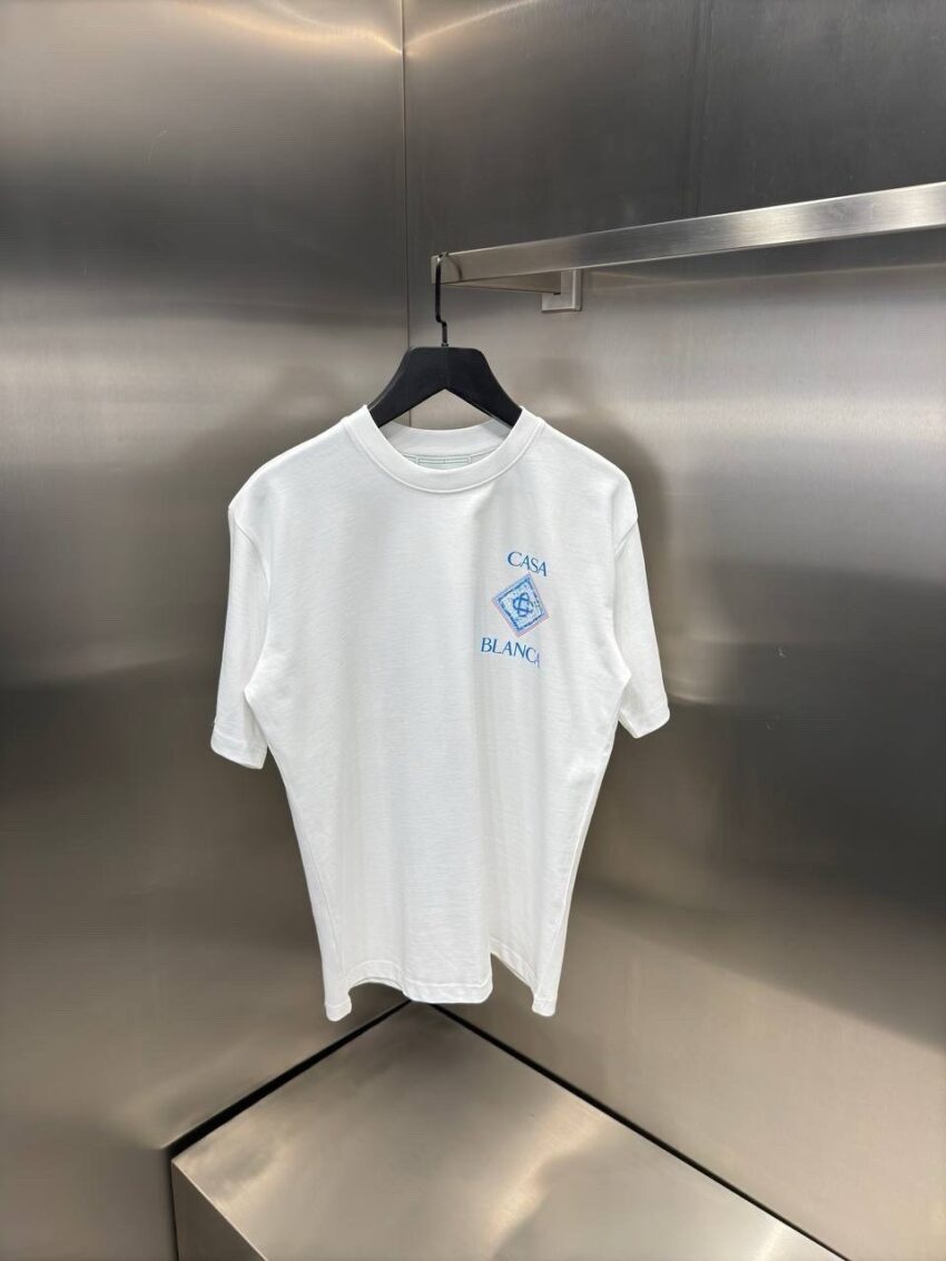 Casablanca T-shirt White Diamond