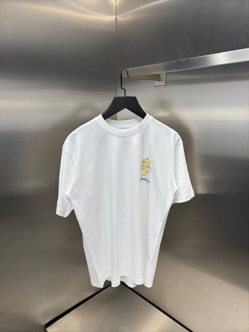 Casablanca T-shirt White and Black