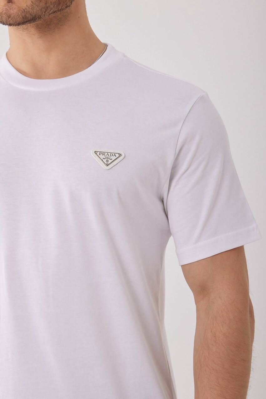 Prada T-shirt White classic - Afbeelding 2