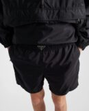 Prada Re-nylon slim trunks Black