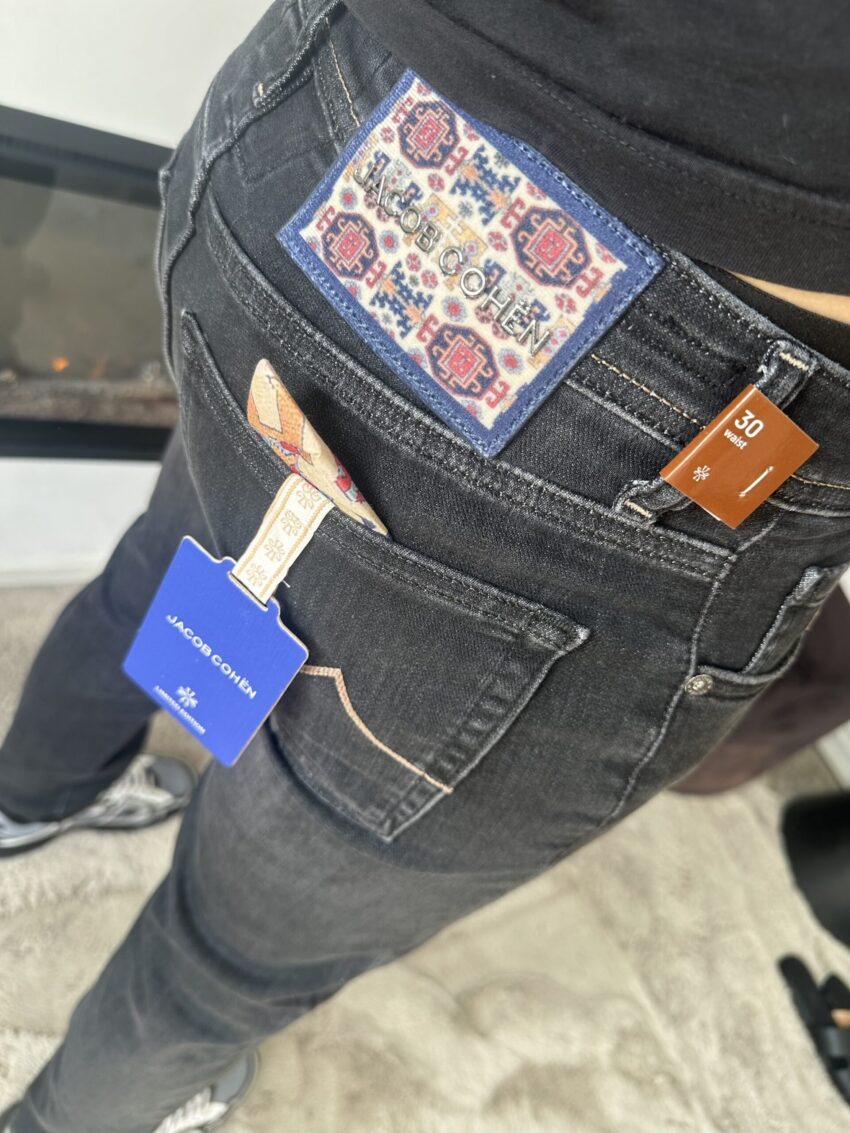 Jacob Cöhen Jeans Black gr - Afbeelding 2