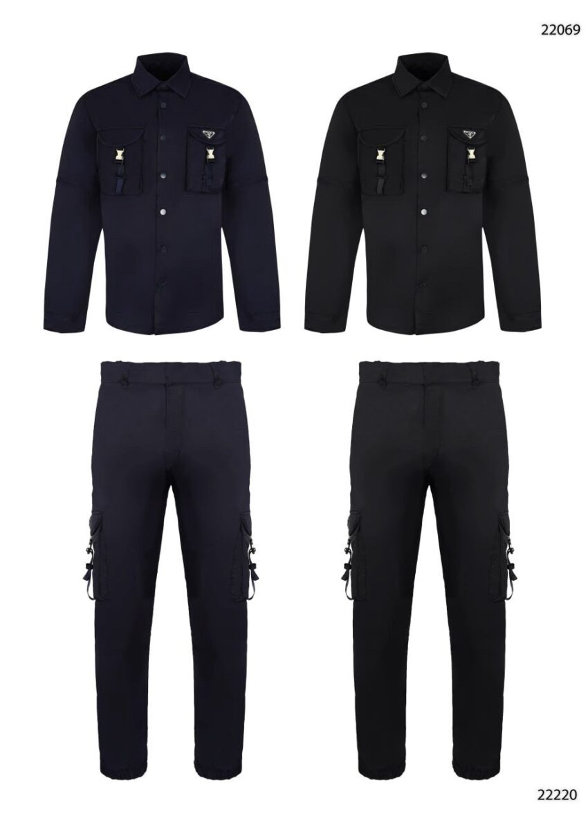 Prada Cargo set - black