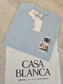 Casablanca T-shirt Bleu