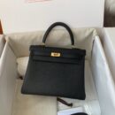 Hermès Kelly 28- Noir - GHW