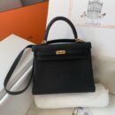 Hermès Kelly 28- Noir - GHW